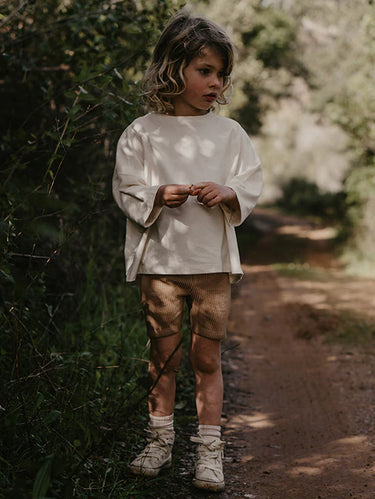 The Simple Folk Biker Short, Clay